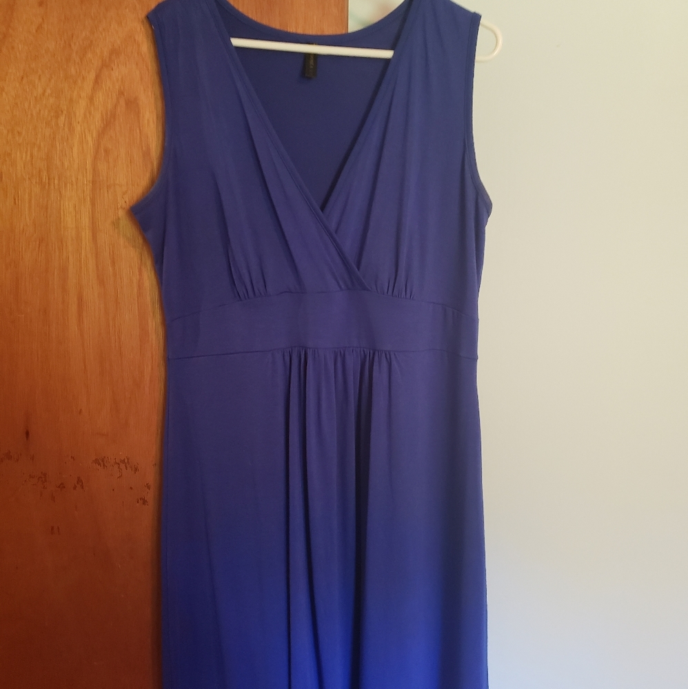 New Blue Maxi Dress XXL - Picture 2 of 5